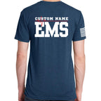 Custom EMS Shirt with Red Design