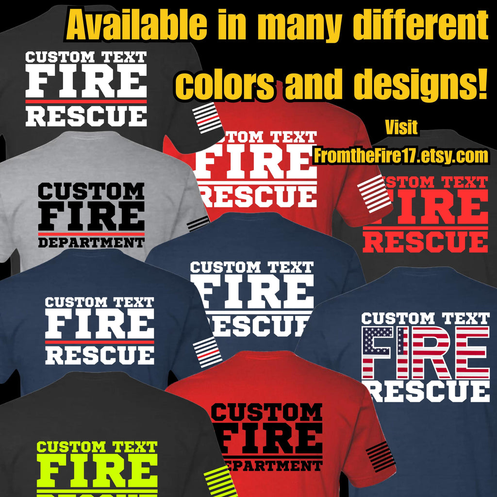Custom EMS Shirt with Red Design