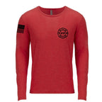 Custom Fire/Rescue Shirt - Red with Black Lettering